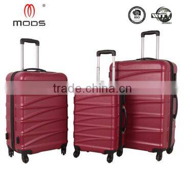 Cheap item set of 3 pcs hardside ABS LUGGAGE CASE