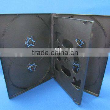 14mm Multi 6-DVD Case, Plastic DVD Case Made of Polypropylene,with Sleeve Outside of the Case photo-4
