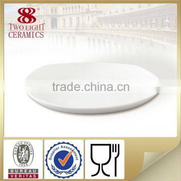 decorated crockery porcelain charger plates for reasturant and hotel
