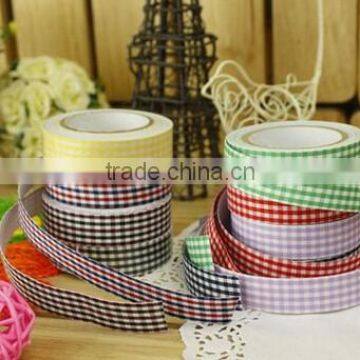Cotton Fabric Sticky Adhesive Tape Trim Decorative Craft Ribbon photo-3