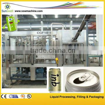 Energy drink filling machine for easy-open can