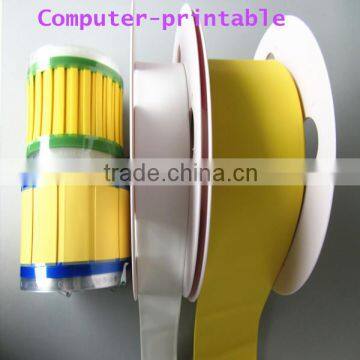 heat shrinkable identification cable marker tube for cable wire marking