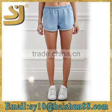 New arrive womens cheap denim slimming hot shorts