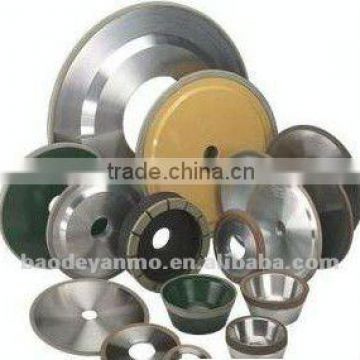 quality bonded diamond and CBN grinding wheels for cutting,polishing and grinding