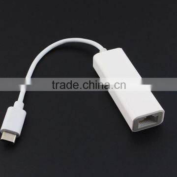 USB3.1 Type-C USB-C to RJ45 Ethernet LAN Adapter Cable
