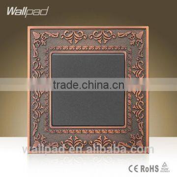 Wholesaler Wallpad Luxury Zinc Alloy Panel UK Standard 86 Blank Switch Panel