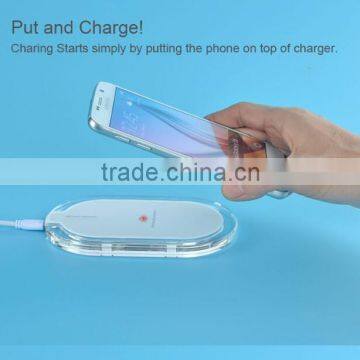 New High Quality Universal QI Wireless Charger Power Charger Charging Pad For Ipad Air Samsung Iphone6 plus