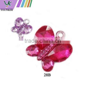 Assorted Shapes Color Glue on Faceted Crafting Plastic Gemstone Acrylic Rhinestone photo-6