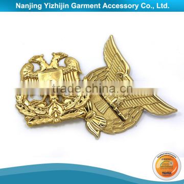 Factory direct well workmanship round metal triumph badge