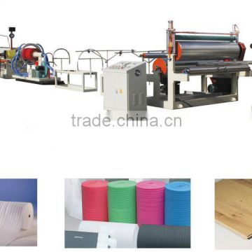 EPS AND EPE FOAM SHEET EXTRUSION LINE with high capacity