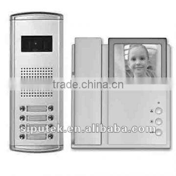 Apartment Video Door Intercom with CCD Cameras