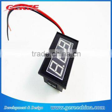 0.56" 4.5-150V DC RED LED Waterproof Digital Voltmeter Car Motor Motorcycle Voltage Panel Meter Shockproof photo-3