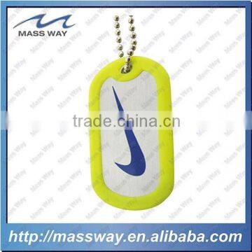 Customized Wholesale Blank Laser Engraved Cool Brass Metal Silver Dog Tag photo-6