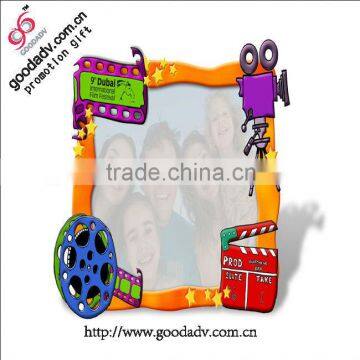 2014 Guangzhou plant new design 3 d soft rubber PVC photo frame