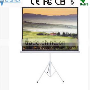 Motorized projector screen with high quality projector screen tripod stand 100inch 200inch 300inch