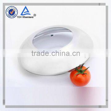 S05 type half glass half S/S lids