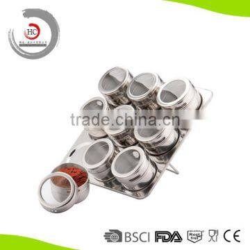Stainless Steel Magnetic Spice Jar Magnetic Spice Rack Magnetic Spice Container HC-FG1 Supplier's Choice photo-4