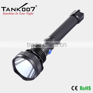 Super bright police led rechargeable flashlight TANK007 M60 XM-L2