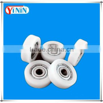 Plastic coated 608 ZZ window or door sliding pulley roller