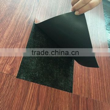 Sound absorbing and shock absorbing 3mm-thick rubber flooring underlayment, soft and nontoxic, for indoor floor