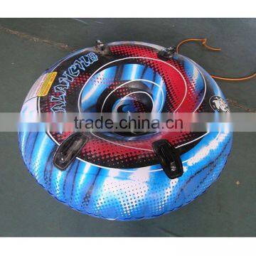 Customized Printing Round Snow Tube,high Quality Inflatable Snow Ring Tube