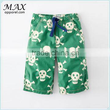 Below knee length print child boys shorts cheap china wholesale clothing board boys shorts