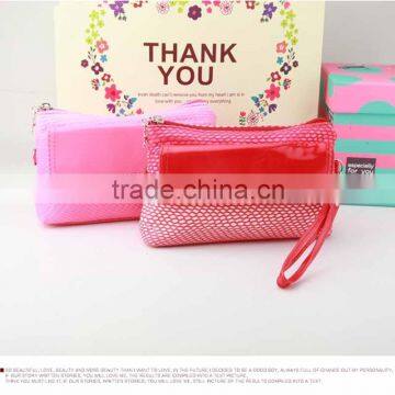 2015 Hot Sale Travel Pouch Leather Makeup Bag Cosmetic Pouch for Ladies photo-2