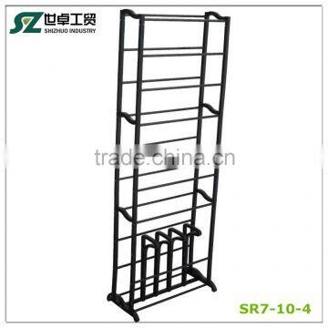 Hot Sale Quality Standing Plastic Vintage stackable shoe rack