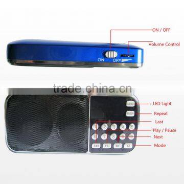 Dual Band Rechargeable Portable Mini Pocket Digital am fm Radio With Usb Port and tf Card Slot photo-3