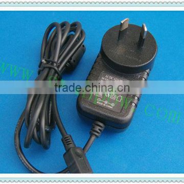 12vdc 2a power adapter 24w 12v 2a Australia adaptors passed UL GS CE KC