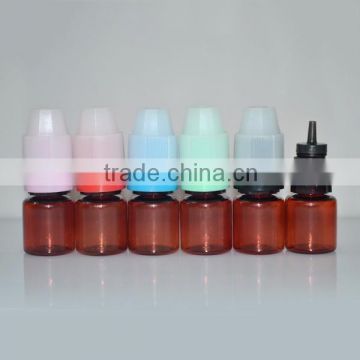 5ml bottle for e cig container child/tamper proof lid containers