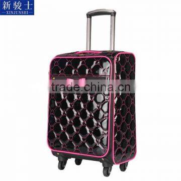 PVC Luggage Light Trolley Case Beautiful Suitcase Luggage photo-2