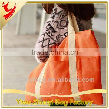 2016 Factory fashion latest design lady nylon handbag