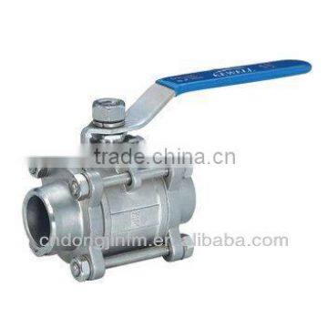 3PC Thread Ball valves