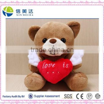 Valentine Gift Love heart teddy bear doll recording talking plush toy