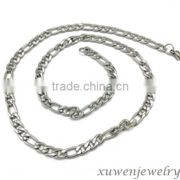 3:1 figaro type 316 stainless steel chain