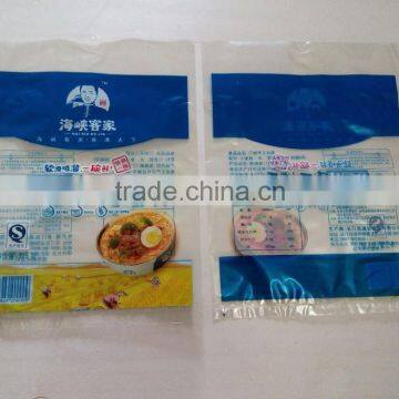 Clear Plastic Food Grade Printed PP Flat Packaging Bag For Noodles                        
                                                Quality Choice