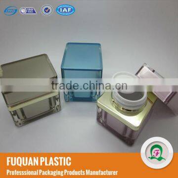 50g Square Acrylic Cosmetic Cream Jar Supplier photo-2