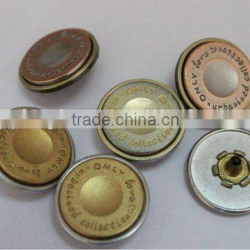 Hot sale Eco-Friendly Alloy snap button wholesale for garment