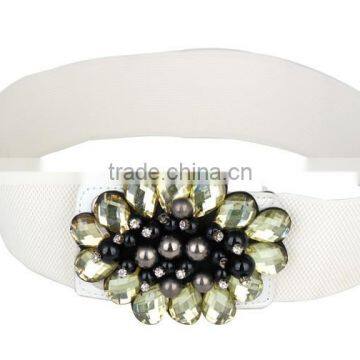 Top Quality Women Elastic Waistband With PU Ending SWF-W15062901