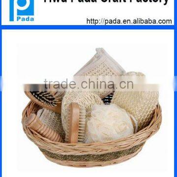 2013 Woven Basket Bath Gift Set