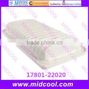 High quality air filter cabinfilter for 17801-22020 1780122020