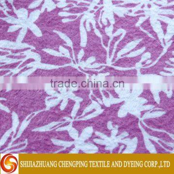 trade assurance comfortable 100% cotton Flannel fabric for baby bedding sets