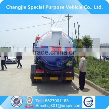 Widely used optional high pressure 4*2 cleaning sewage trucks