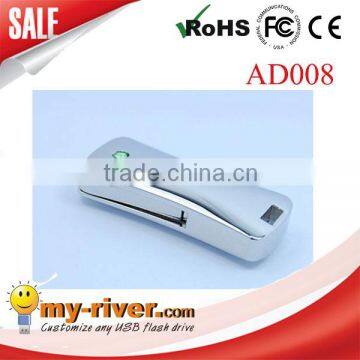 Custom 32gb / 64gb USB Swivel Metal USB Flash Drive With Fee Design Logo