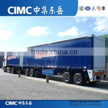 4axles superlink semi trailer for container and cargo transportation