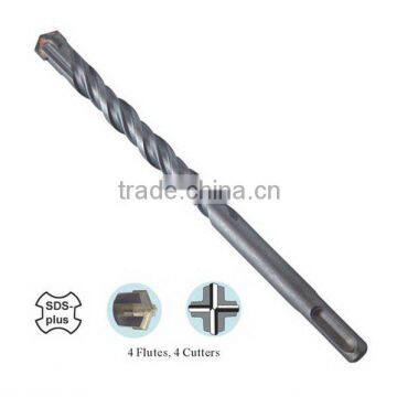 Durable best sell cross tip sds plus hammer drill bits