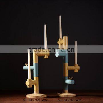 Home Decoration Use and Handmade Polyresin Candle Holders                        
                                                Quality Choice