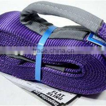 Folder eye 1/2 width from 2 sides webbing slings
