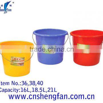 pp bucket 36,38,40cm